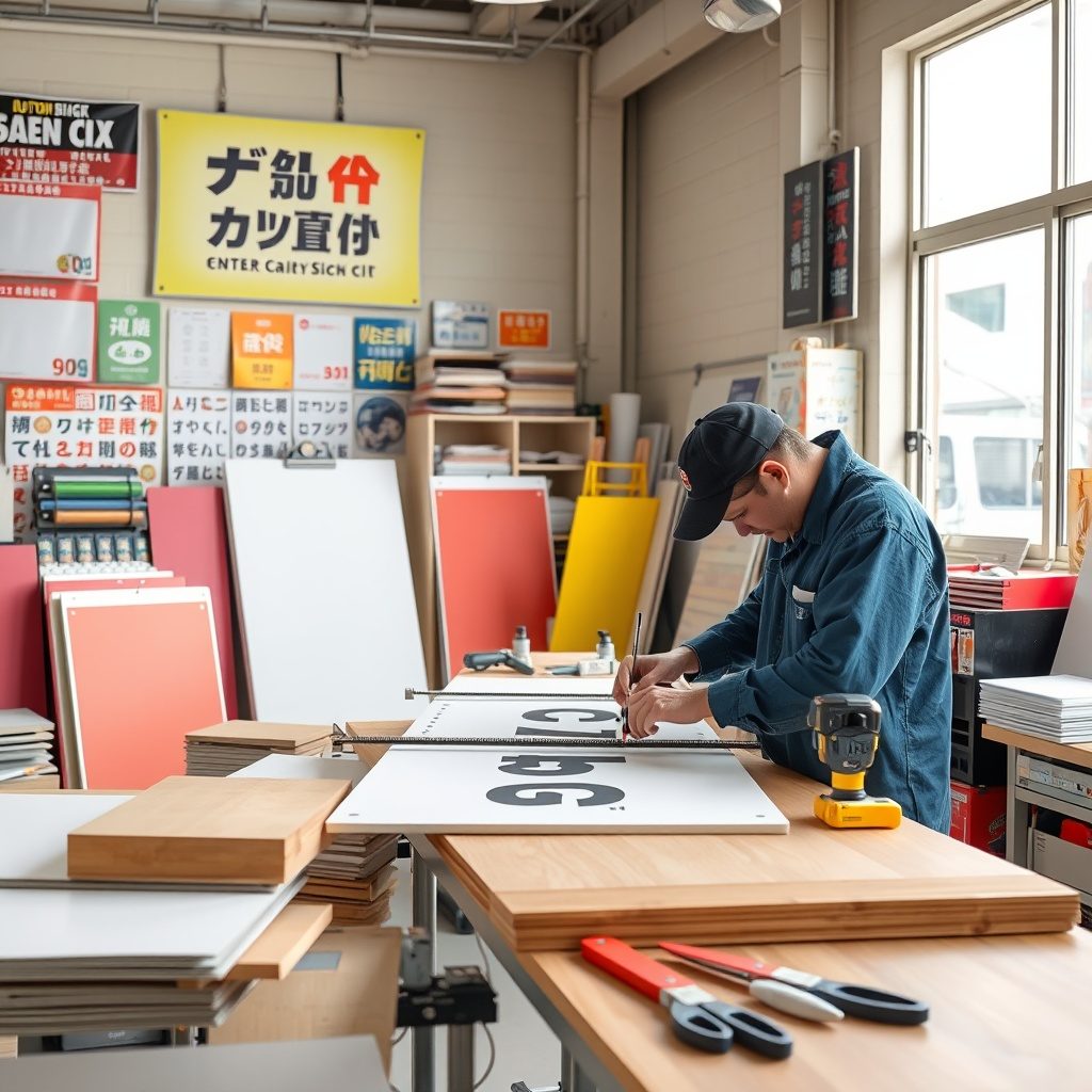 Custom Signage Workshop