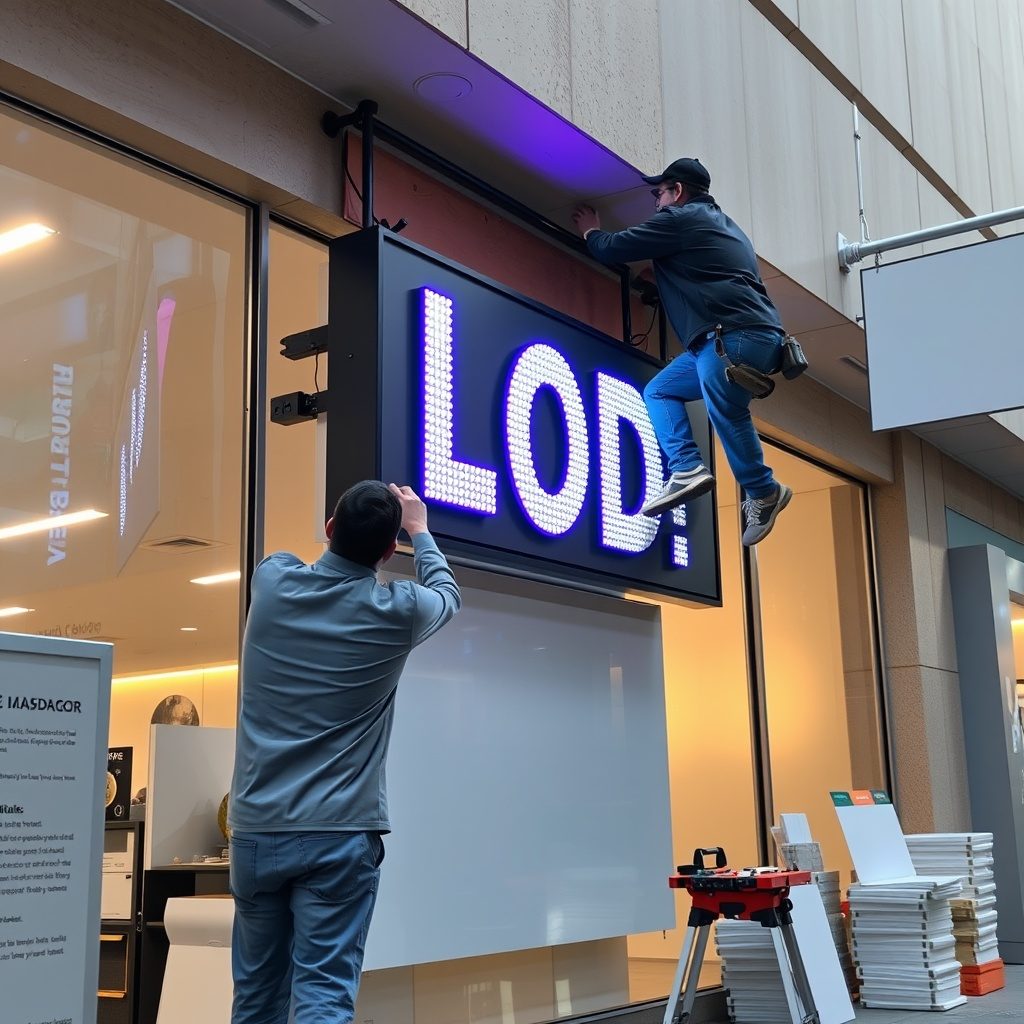 Sign Installation Service