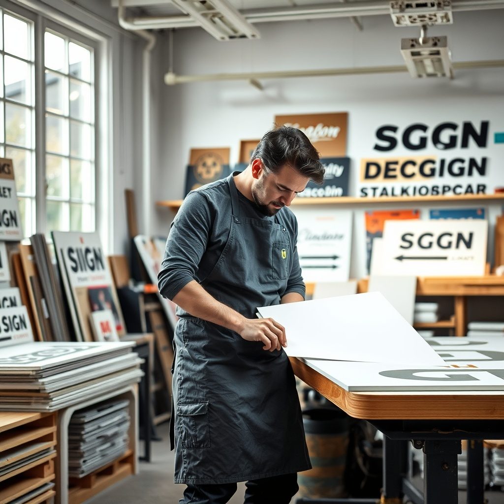 Site measurement consultation at Signmake
